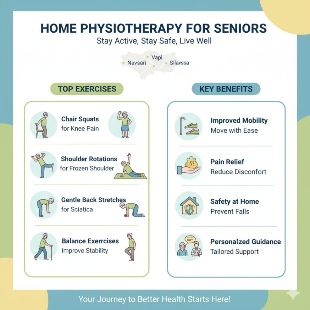 Home Physiotherapy for Seniors in Navsari