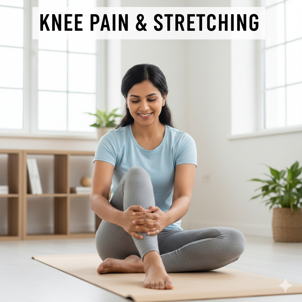 3 Simple Stretches se Knee Pain mein